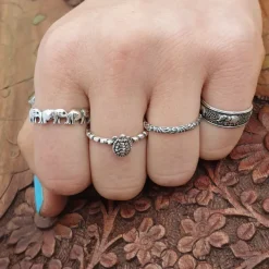 Studio Jewellery Feature & Stacker Rings | Rings-Bali Sterling Silver Ring
