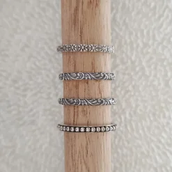 Studio Jewellery Feature & Stacker Rings | Rings-Bali Sterling Silver Ring