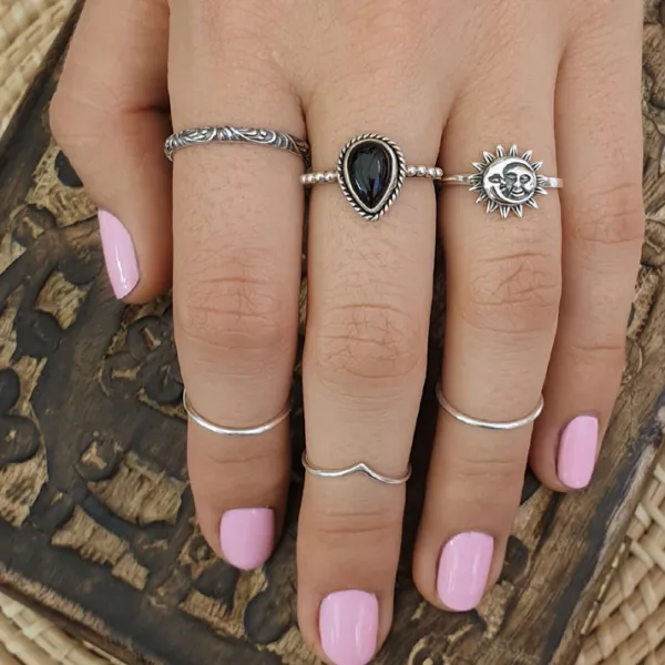 Studio Jewellery Feature & Stacker Rings | Rings-Bali Sterling Silver Ring