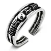 Studio Jewellery Midi And Knuckle Rings | Rings-Beaded Bali MIDI Silver Knuckle Ring