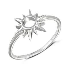Studio Jewellery Feature & Stacker Rings | Rings-Bright Sun Silver Ring