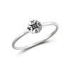 Studio Jewellery Rings-Compass Silver Ring