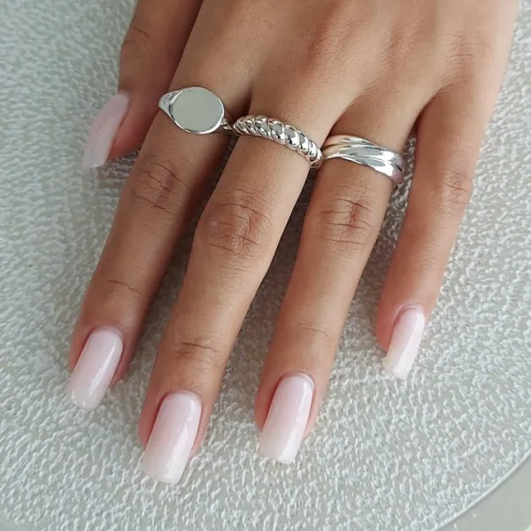 Studio Jewellery Feature & Stacker Rings | Rings-Croissant Ring