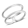 Studio Jewellery Feature & Stacker Rings | Rings-Double Band Ring