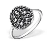 Studio Jewellery Feature & Stacker Rings | Rings-Filigree Circle Sterling Silver Ring