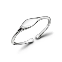 Studio Jewellery Feature & Stacker Rings | Rings-Fine Adjustable Silver Signet Ring