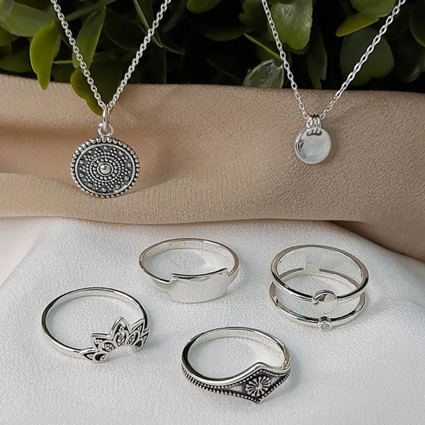 Studio Jewellery Feature & Stacker Rings | Rings-Fine Rectangle Silver Ring