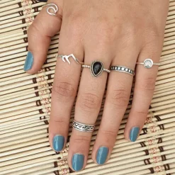 Studio Jewellery Feature & Stacker Rings | Rings-Mountain Silver Ring