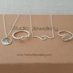 Studio Jewellery Feature & Stacker Rings | Rings-Mountain Silver Ring