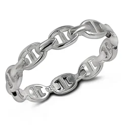 Studio Jewellery Feature & Stacker Rings | Rings-Notable Chain Silver Ring