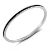 Studio Jewellery Feature & Stacker Rings | Rings-Onyx Strip Silver Ring