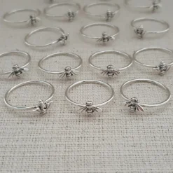 Studio Jewellery Feature & Stacker Rings | Rings-Small Bee Silver Ring