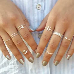 Studio Jewellery Feature & Stacker Rings | Rings-925 Sterling Silver Arrow Ring