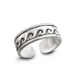 Studio Jewellery Midi And Knuckle Rings | Rings-Surf Row Knuckle Ring