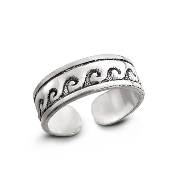 Studio Jewellery Midi And Knuckle Rings | Rings-Surf Row Knuckle Ring