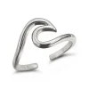 Studio Jewellery Midi And Knuckle Rings | Rings-Surf Wave Mid Finger Ring