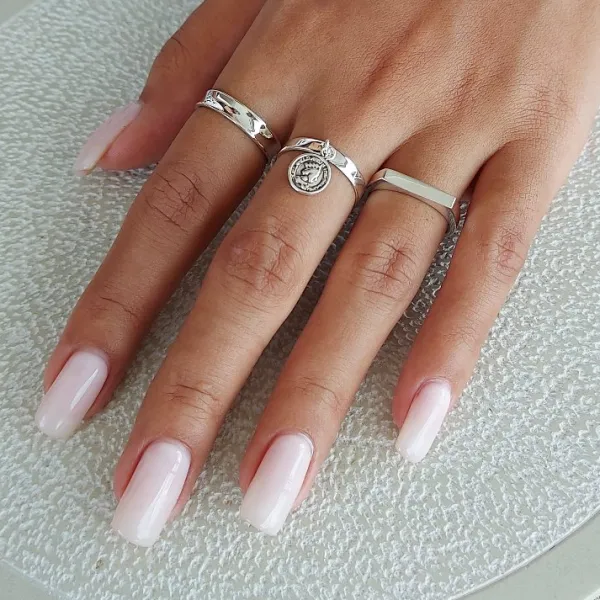 Studio Jewellery Rings | Feature & Stacker Rings-Thick Oblong Signet Ring