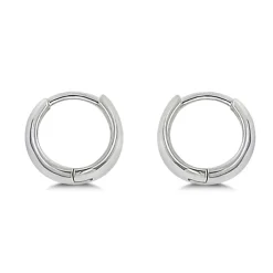 Studio Jewellery Hoop Earrings | Earrings-Tiny Dome Huggie Hoops