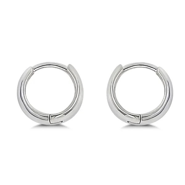 Studio Jewellery Hoop Earrings | Earrings-Tiny Dome Huggie Hoops