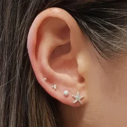 Studio Jewellery Stud Earrings | Earrings-Tiny 2mm Ball Stud Silver Earrings
